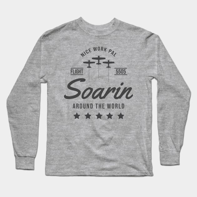 Vintage Soarin Light Long Sleeve T-Shirt by SlothCloths